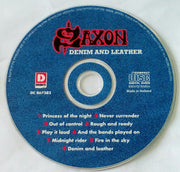 Saxon : Denim And Leather (CD, Album, RE, RP)