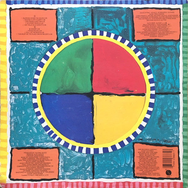 Talking Heads : Speaking In Tongues (LP, Album, Win)