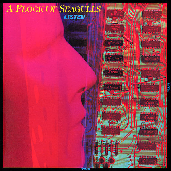 A Flock Of Seagulls : Listen (LP, Album, Ind)