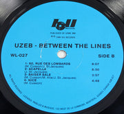UZEB : Between The Lines (LP, Album)