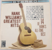 Hank Williams : Greatest Hits (LP, Comp)