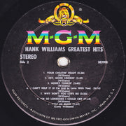 Hank Williams : Greatest Hits (LP, Comp)