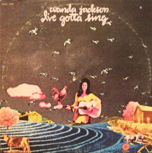 Wanda Jackson : I've Gotta Sing (LP, Album, Win)