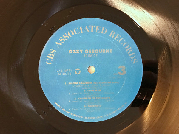 Ozzy Osbourne, Randy Rhoads : Tribute (2xLP, Album, DMM)