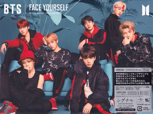 BTS (4) : Face Yourself (CD, Album + Blu-ray + Ltd, Typ)