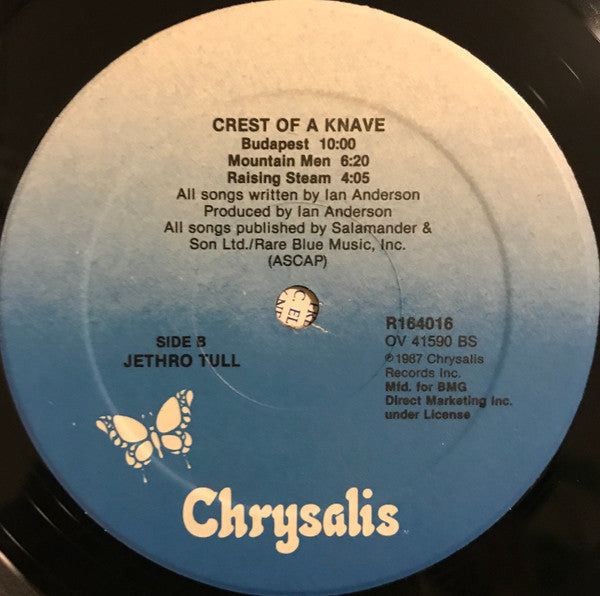 Jethro Tull : Crest Of A Knave (LP, Album, Club, RCA)