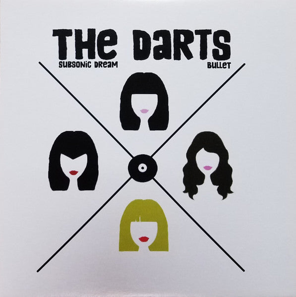 The Darts (6) : Subsonic Dream/Bullet (7", Single, Yel)