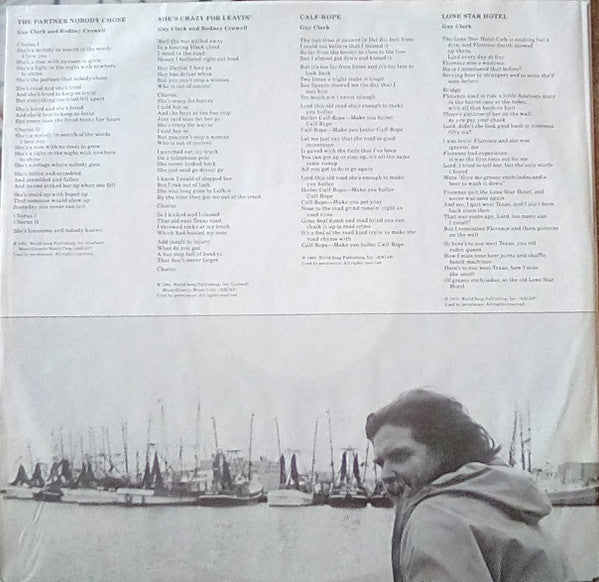 Guy Clark : The South Coast Of Texas (LP, Album, Los)