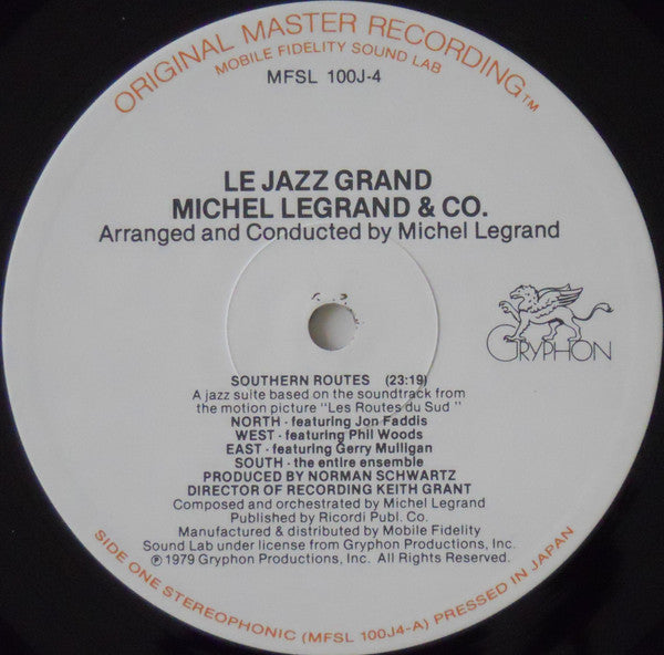 Michel Legrand & Co. : Le Jazz Grand (LP, Album, Ltd, RM, Gat)