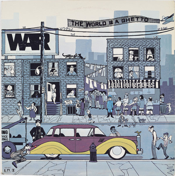 War : The World Is A Ghetto (LP, Album)