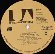 War : The World Is A Ghetto (LP, Album)