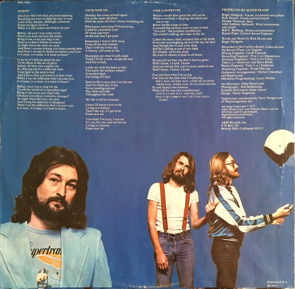 Supertramp : Even In The Quietest Moments... (LP, Album, Club, RCA)