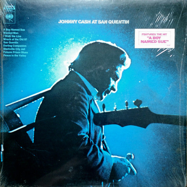 Johnny Cash : Johnny Cash At San Quentin (LP, Album, RCA)