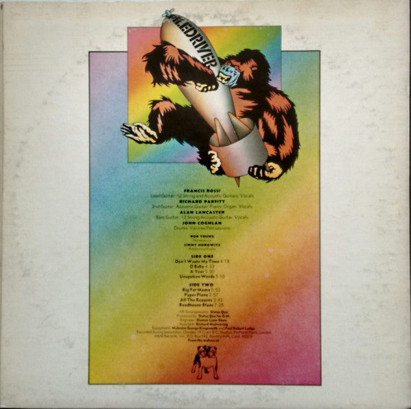 Status Quo : Piledriver (LP, Album, Gat)