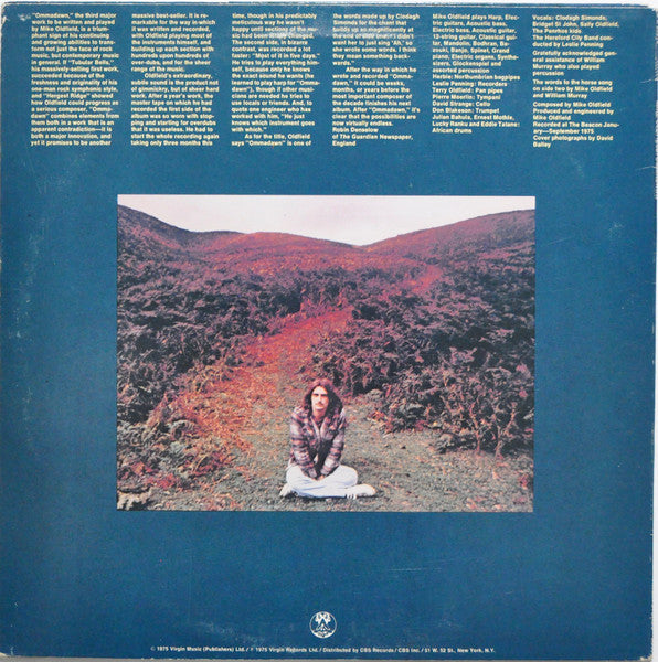 Mike Oldfield : Ommadawn (LP, Album, San)
