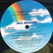 Commander Cody And His Lost Planet Airmen : Country Casanova (LP, Album, RE)