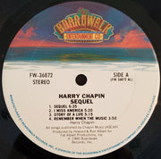 Harry Chapin : Sequel (LP, Album, San)