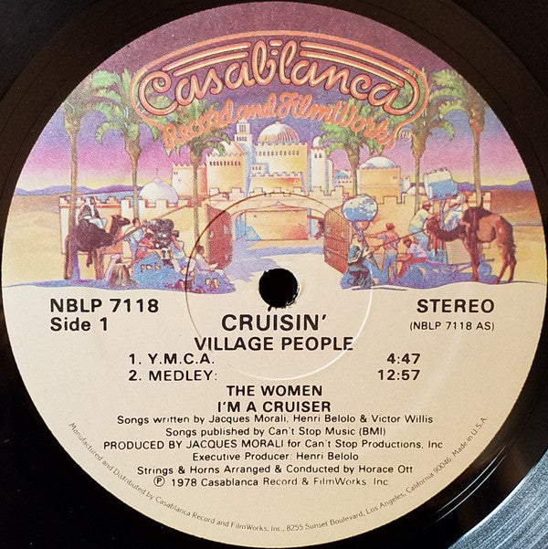Village People : Cruisin' (LP, Album, Sou)