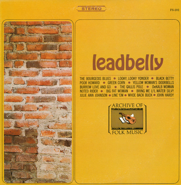 Leadbelly : Leadbelly (LP, Album, RE)