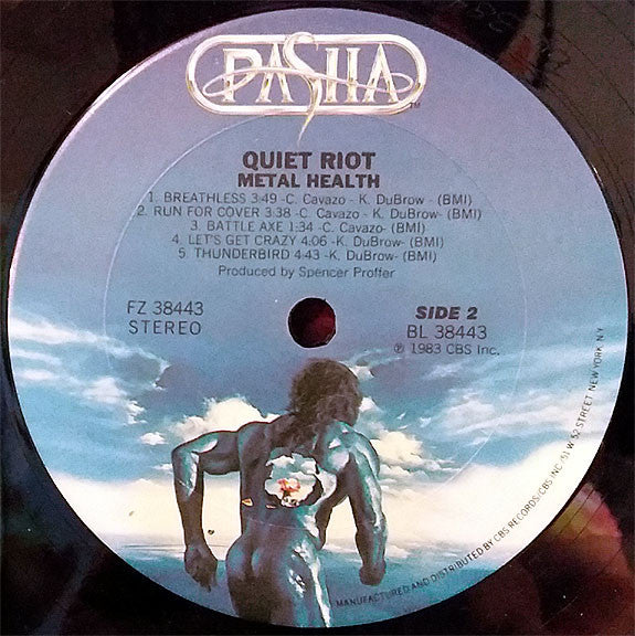 Quiet Riot : Metal Health (LP, Album, Pit)