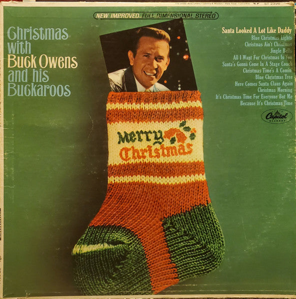 Buck Owens And His Buckaroos : Christmas With Buck Owens And His Buckaroos (LP, Album, Jac)