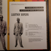 Lightnin' Hopkins : Lightnin' Hopkins (LP, Album, Mono, Ltd, RE, RM, GZ )