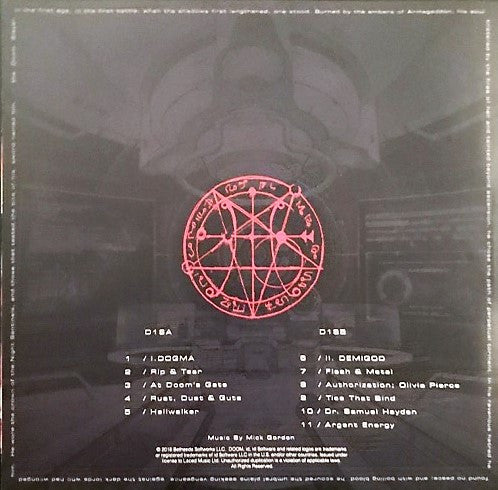 Mick Gordon : Doom (Original Game Soundtrack) (2xLP, Dlx, 180)