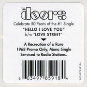 The Doors : Hello, I Love You / Love Street (7", Single, Mono)