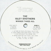 The Isley Brothers : Winner Takes All (2xLP, Album, Promo)