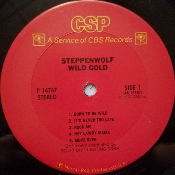 Steppenwolf : Wild Gold (LP, Comp)