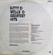 Kitty Wells : Kitty Wells' Greatest Hits (LP, Comp, RE, Pin)