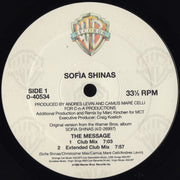 Sofia Shinas : The Message (12", Maxi)