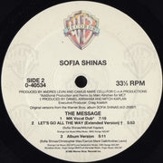 Sofia Shinas : The Message (12", Maxi)