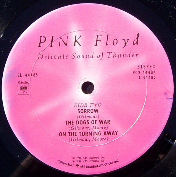 Pink Floyd : Delicate Sound Of Thunder (2xLP, Album, G -)