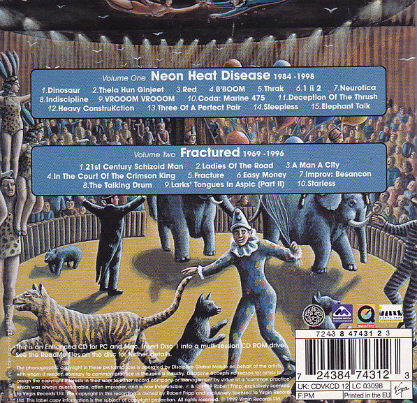 King Crimson : Cirkus (The Young Persons' Guide To King Crimson Live) (CD, Enh + CD + Comp, Gat)