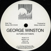 George Winston : Autumn (Piano Solos) (LP, Album, RE)