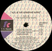 KC And The Sunshine Band* : KC And The Sunshine Band (LP, Album)