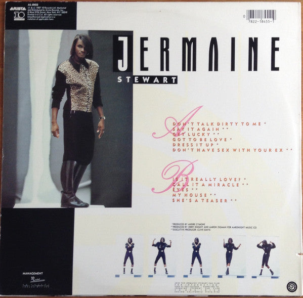Jermaine Stewart : Say It Again (LP, Album)