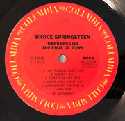 Bruce Springsteen : Darkness On The Edge Of Town (LP, Album, Ter)