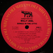Billy Joel : Songs In The Attic (LP, Album, RE, Ter)