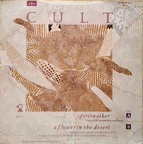 The Cult : Spiritwalker (7", Single, Bla)
