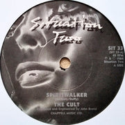 The Cult : Spiritwalker (7", Single, Bla)