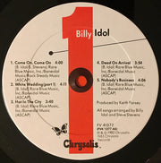 Billy Idol : Billy Idol (LP, Album, Car)