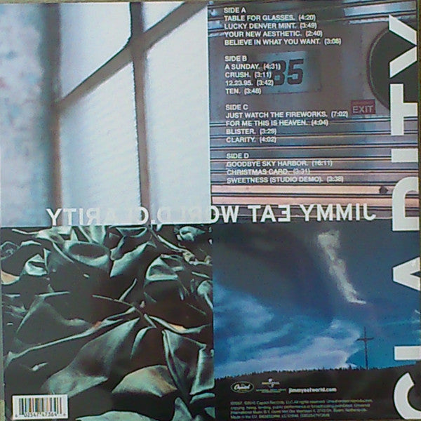 JIMMY EAT WORLD CLARITY オリジナル盤レコード Jimmy Eat World – Clarity – 2 x Vinyl (LP, Album), 1999