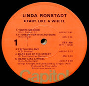 Linda Ronstadt : Heart Like A Wheel (LP, Album, Los)