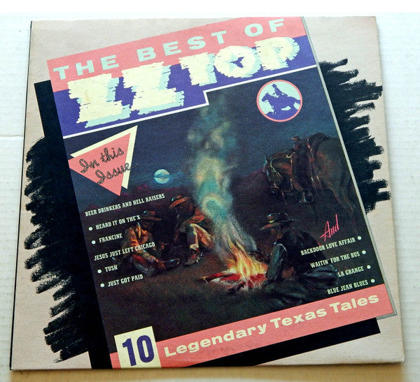 ZZ Top : The Best Of ZZ Top (LP, Comp, Wad)
