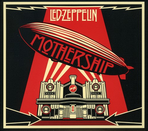 the album cover for Led Zeppelin - Mothership