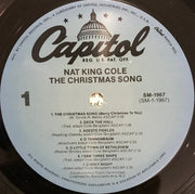 Nat King Cole : The Christmas Song (LP, Album, RE, Blu)