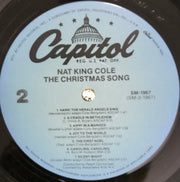 Nat King Cole : The Christmas Song (LP, Album, RE, Blu)