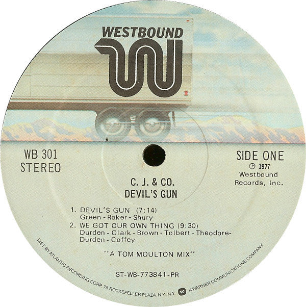 C.J. & Co.* : Devil's Gun (LP, Album, PR )